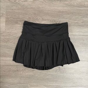 Black gold hinge skirt